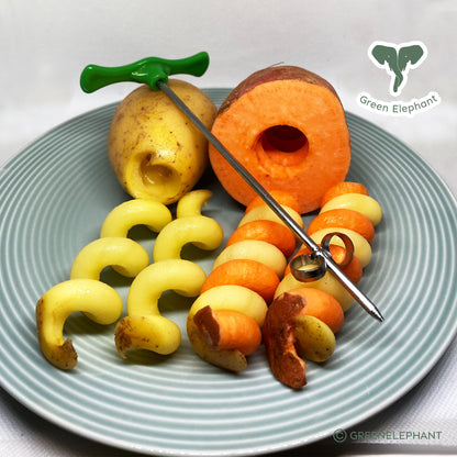 Spiralschneider Food Peelers & Corers GREEN ELEPHANT 